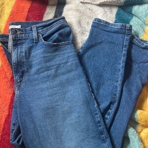 Levi High waisted mom jeans